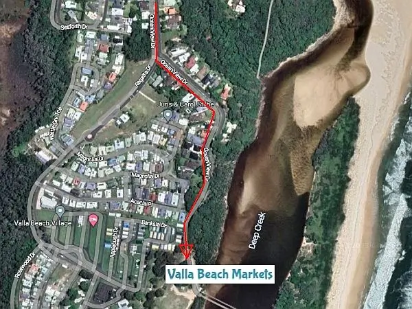 How to Find Valla Beach Markets, 2448 NSW
